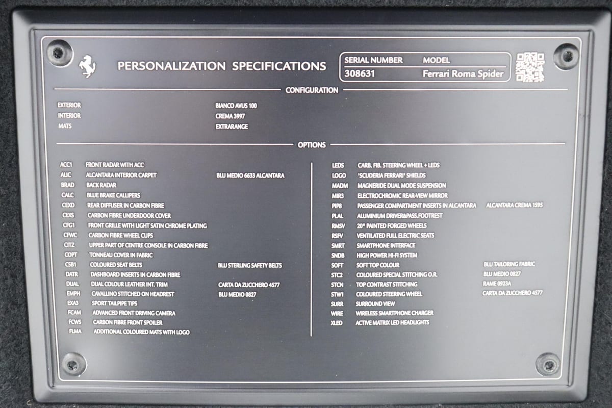 2024 Ferrari Roma Spider, photo 26